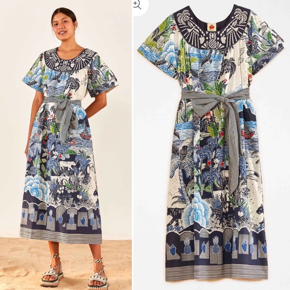FARM Rio Multicolor Maxi Dress